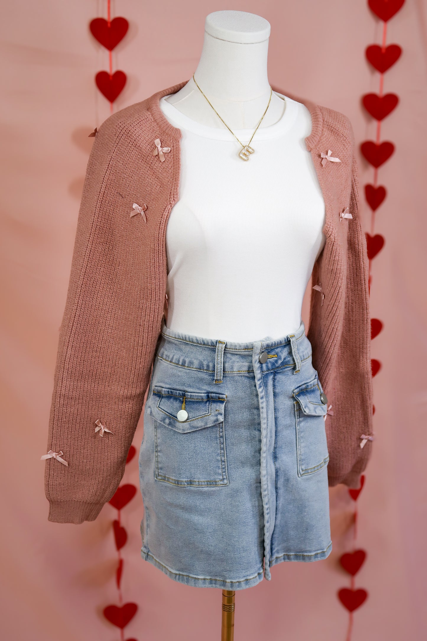 Mini Ribbon Shrug
